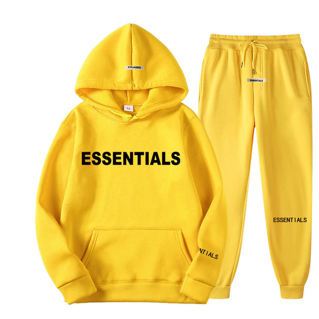 Essentials Yellow Tracksuit
