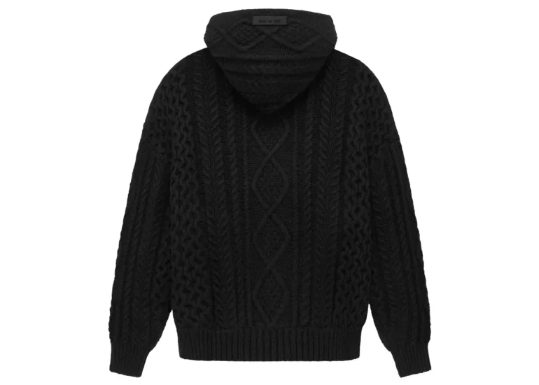 Fear of God Essentials Cable Knit Hoodie